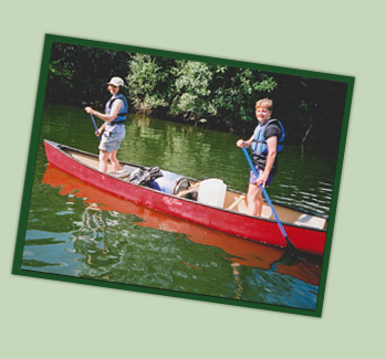 Youth Splashing in the River Wye - Forest Adventure